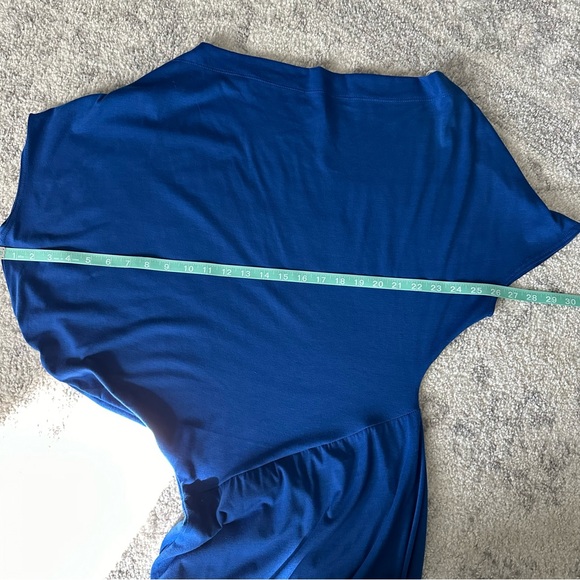 Royal Blue off shoulder dress - Picture 6 of 7